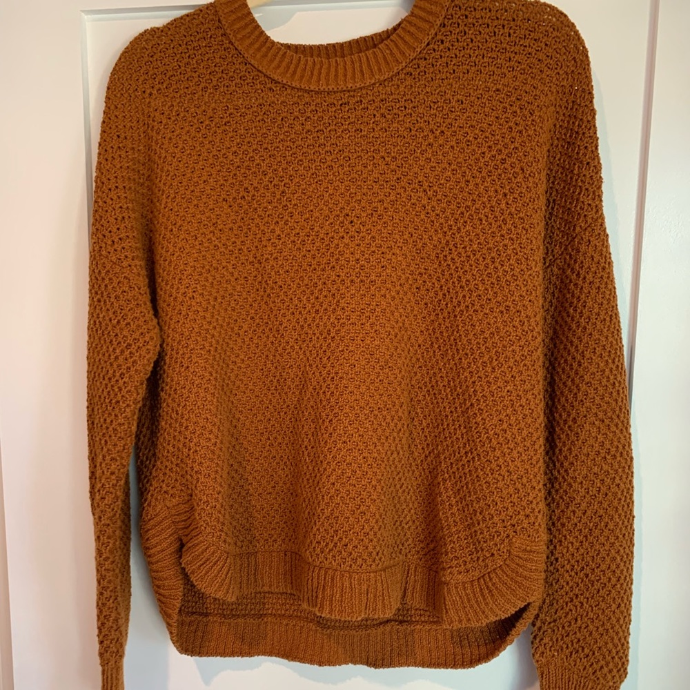 Madewell sweater rust size M